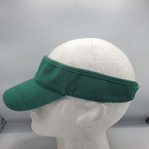 Masters American Needle Adults National Green Visor Strap Back Hat 100% Cotton - Picture 2 of 8